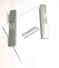 Pair Of Silver Tone Crystal Rhinestone Designer Hair Clips NWT Gift Of Purchase