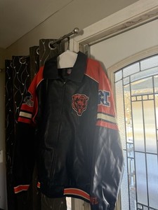 Chicago Bears Leather Jacket | eBay