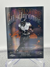 2025 Topps Chrome Derrick Henry All Team Ravens Serial #'d 5/25