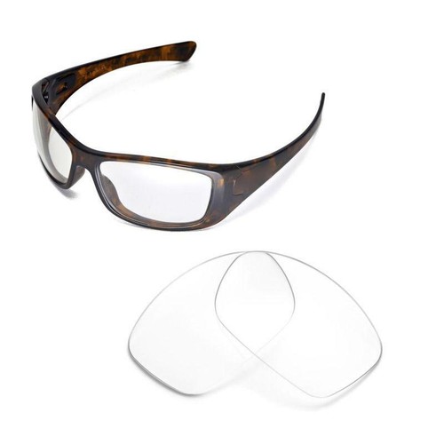 New Walleva Clear NonPolarized Replacement Lenses For Oakley Hijinx