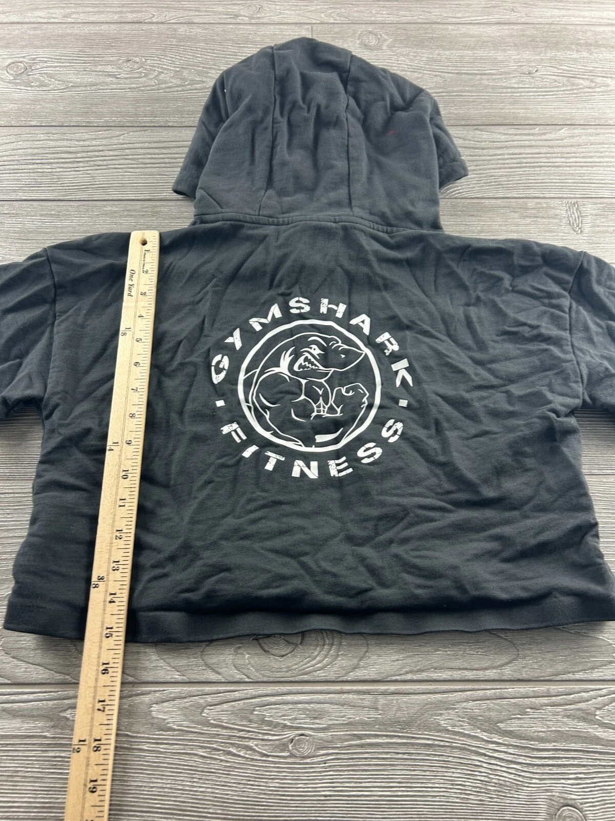 gymshark fitness cropped hoodie