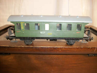 PIKO HO, DR Passenger Car, Sonneburg, Green, USED no BOX