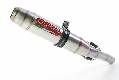 GPR Exhaust Honda CBR300R 2014 2015 2016 Homologated Slip-On Deeptone Inox