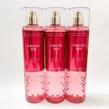 3-Pack Bath  Body Works FOREVER RED Fine Fragrance Body Mist Spray 8 OZ NEW