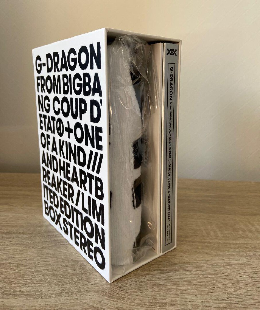 G-DRAGON COUP D'ETAT+ONE OF A KIND&HEARTBREAKER 2CD+DVD