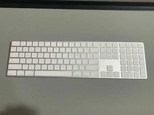 Apple A1843 Wireless Rechargeable Bluetooth Magic Keyboard With Numeric Keypad