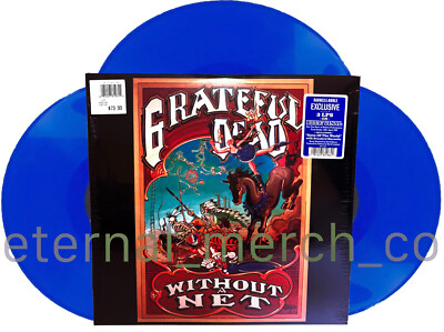 Grateful Dead ~ Without A Net *BLUE COLORED* 3x Vinyl LP ~ New Sealed