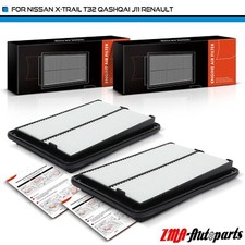 2Pcs Engine Air Filters for Nissan Qashqai J11 X-Trail T32 Renault Kadjar HL HA