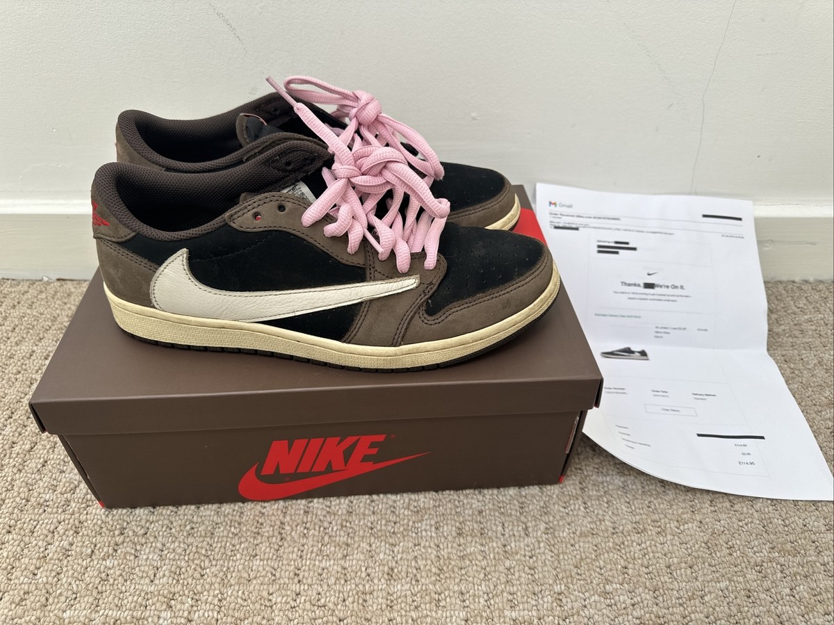 Travis Scott Nike Air Jordan 1 Low OG UK8 | eBay UK