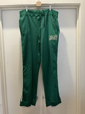 VTG Marithe Francois Girbaud Track Pant Men's Large Green Baggy 90s Spellout