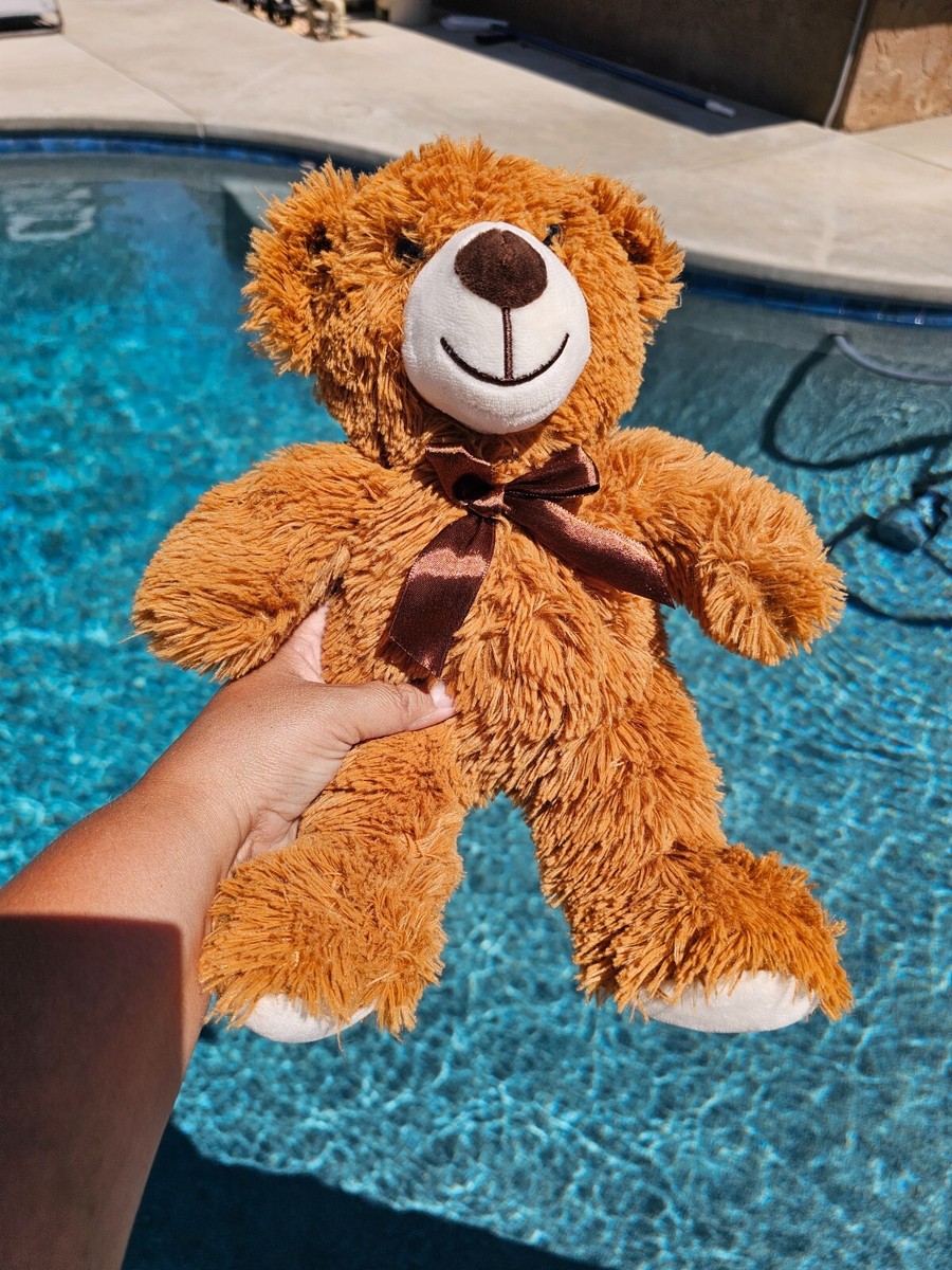 Quaakssi teddy bear toy plush 10 inches tall brown 2022