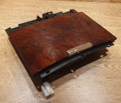 VOLKSWAGEN TOUAREG 7L Mk1 CENTRE CONSOLE ASHTRAY FRONT TRIM LID COVER WOOD EFECT