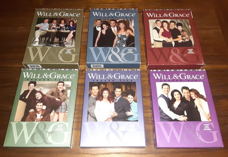 Will and Grace DVD video Complete Season 1-6 series set