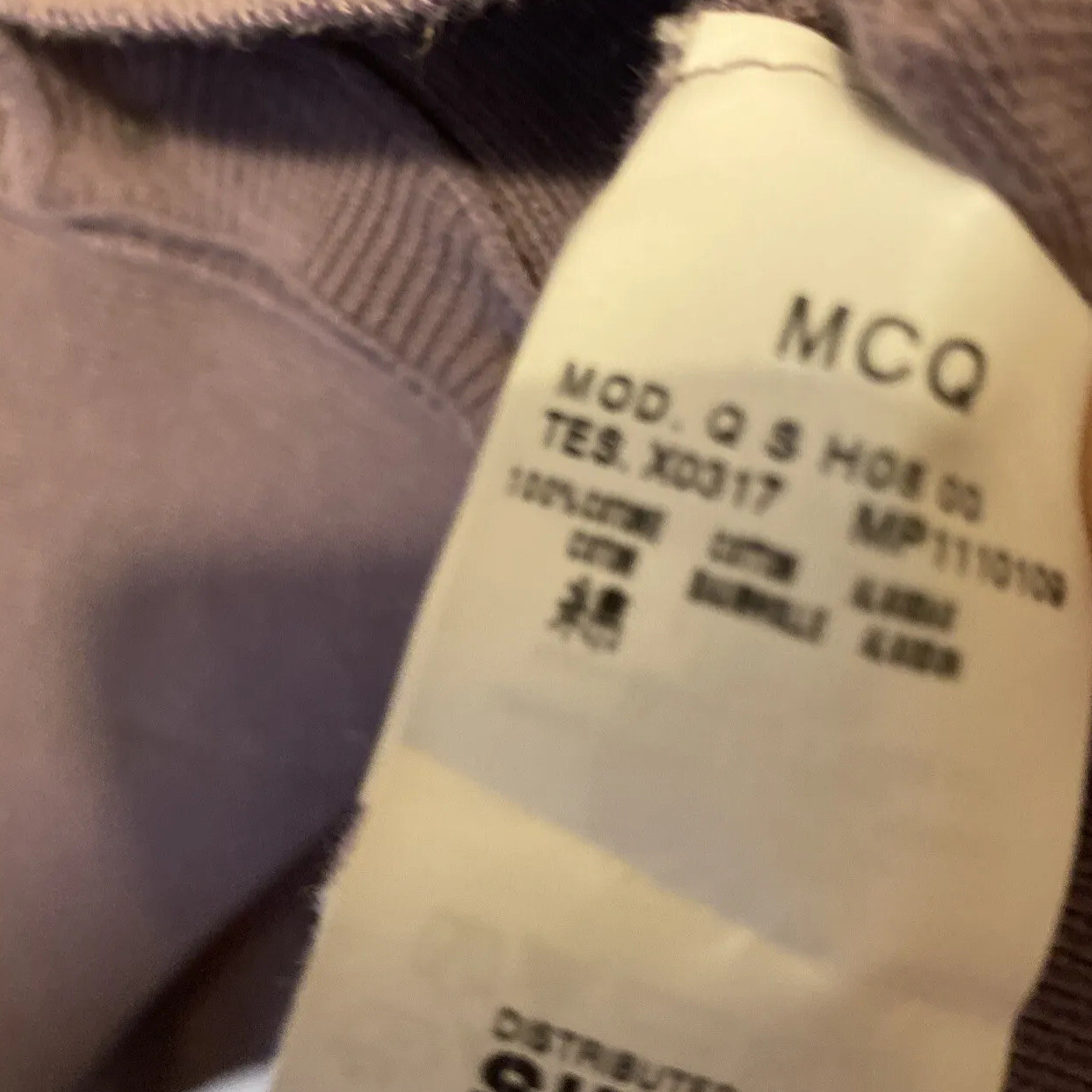alexander McQueen McQ   Size S 100percentcotton Polka Dot Spotted Rare FreeP&P image 4