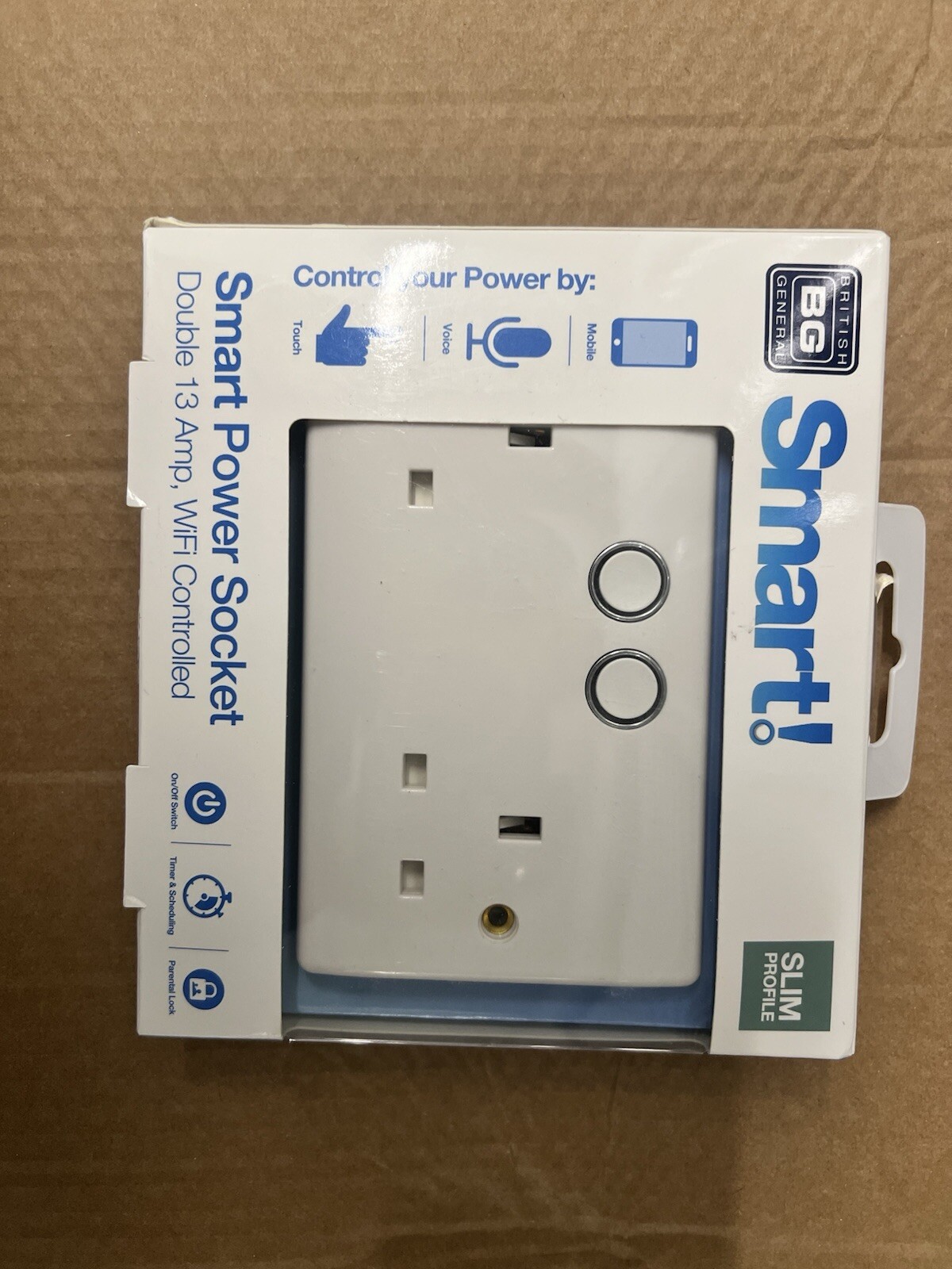 BG SMART POWER SOCKET 822/HC