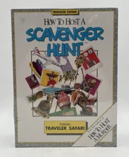 Traveler Safari How to Host a Scavenger Hunt Party Game (Sealed)
