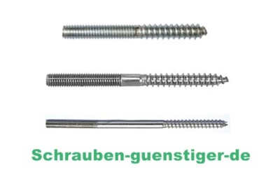 Stockschrauben Edelstahl 6 mm 8 mm 10 mm 12 mm 