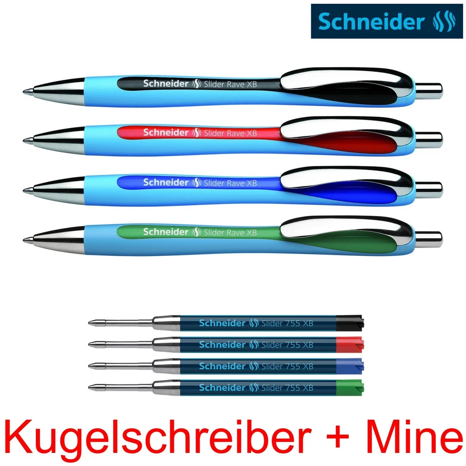 SCHNEIDER Kugelschreiber Rave / Ersatzmine 1,0mm [Farbe wählbar]