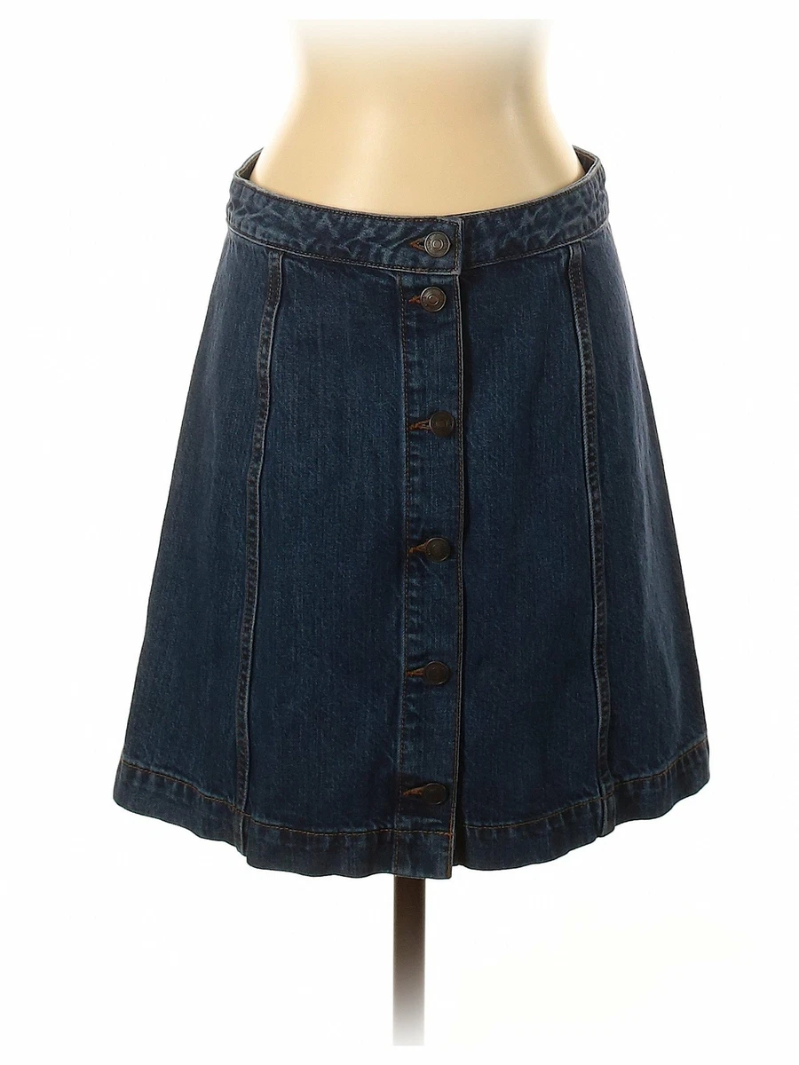 Ann taylor hotsell denim skirt