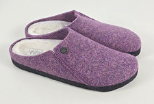NWOB Birkenstock Womens ZERMATT Wool Shearling Clogs Slippers Sz 40 /US 9 NARROW