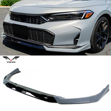 Yofer Urban Gray Pearl 2 Tone Front Bumper Lip Splitter For 2025 Honda Civic