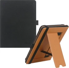 6-6.8inch ebook Reader,Premium PU Leather Cover with Hand Strap and Foldable