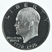 1976-S Eisenhower $1 CLAD Type 2 Proof