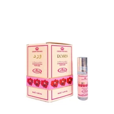 Roses - 6ml (.2oz) Roll-on Perfume Oil by Al Rehab Women's Fragrances (Box of 6)