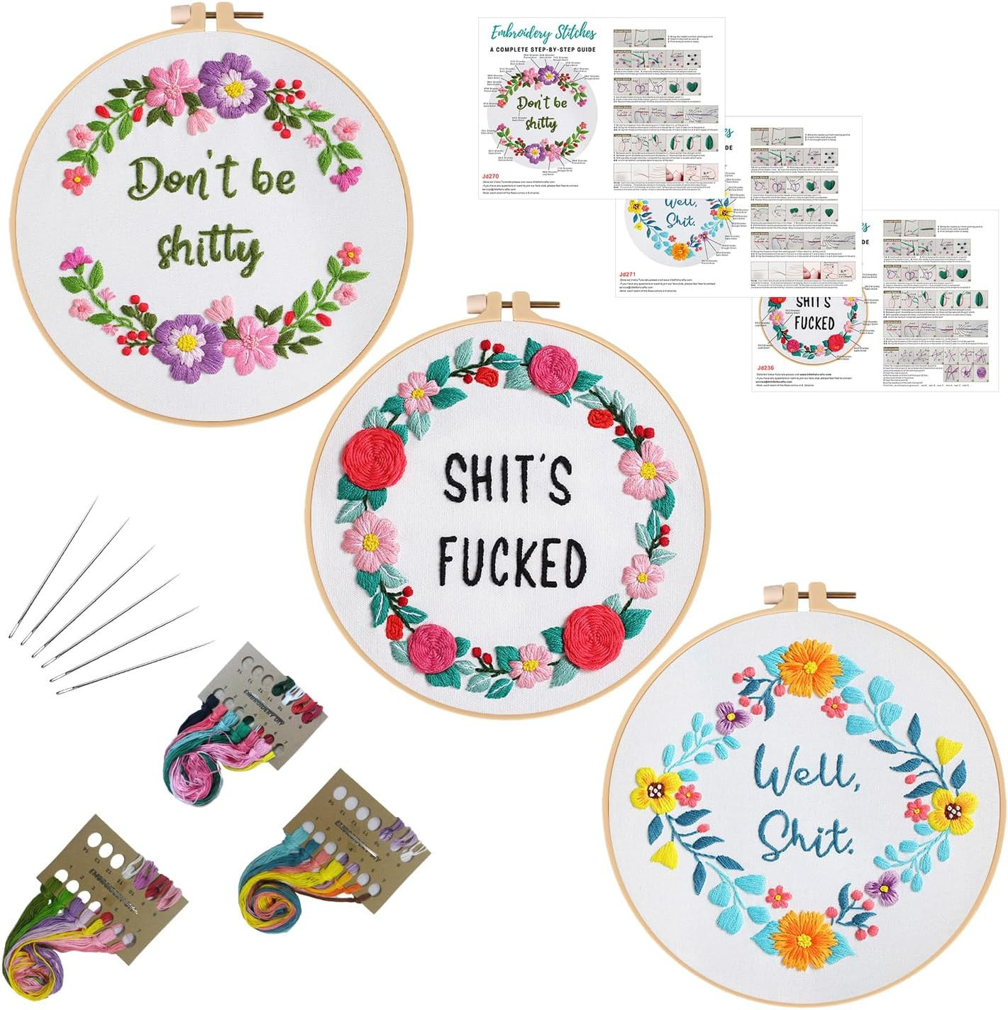 Kits For Beginners,cross Stitch Kit For Adults,diy Start