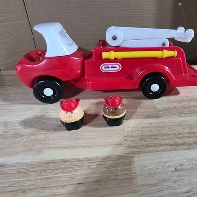 Little Tikes Red Fire Truck Toy with Firefighter Figures for Ages 1-4 Years