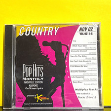 Stellar Records Karaoke CD G Nashville Country English Multiplex VOL 0211-C