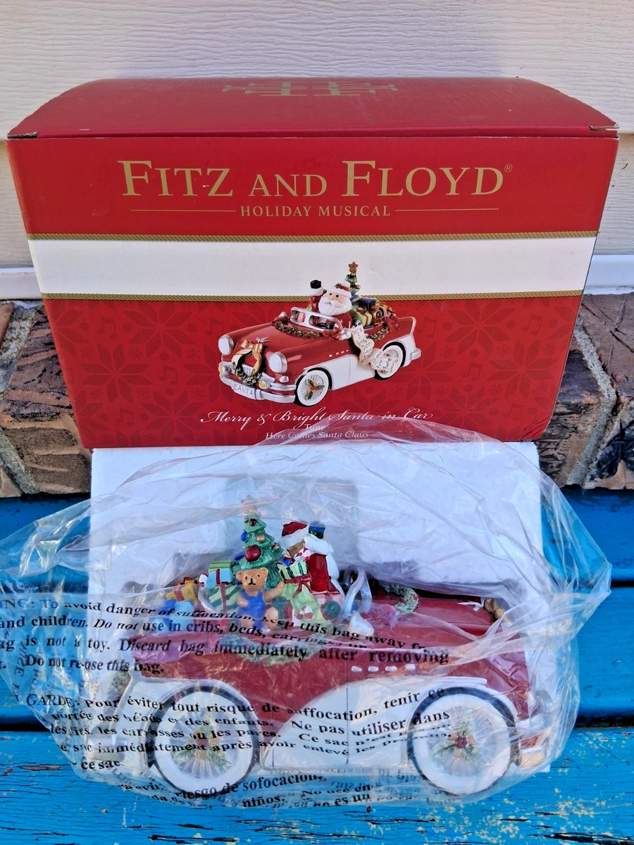 fitz and floyd santa claus products for sale | eBay