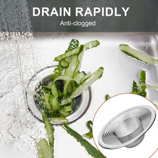 2pcs Heavy Duty Stainless Steel Slop Basket Filter Trap, 2.75" Top / 1" Mesh ...
