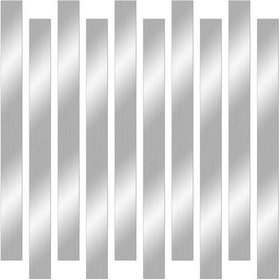 #ad #ad 10 Pcs 304 Stainless Steel Strips 12quot;x 1quot;x 0.02quot; Thickness Brushed Stainless... $20.99