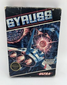 Gyruss Nintendo NES Game 1989 CIB Complete with manual Boxed Vintage Vtg Shooter