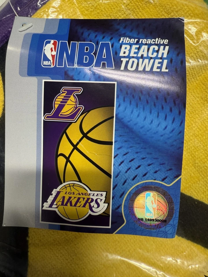 Toalla de playa Los Angeles Lakers Foto 3 de 3