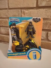 New Imaginext Fisher DC Super Friends Batman & Batcycle