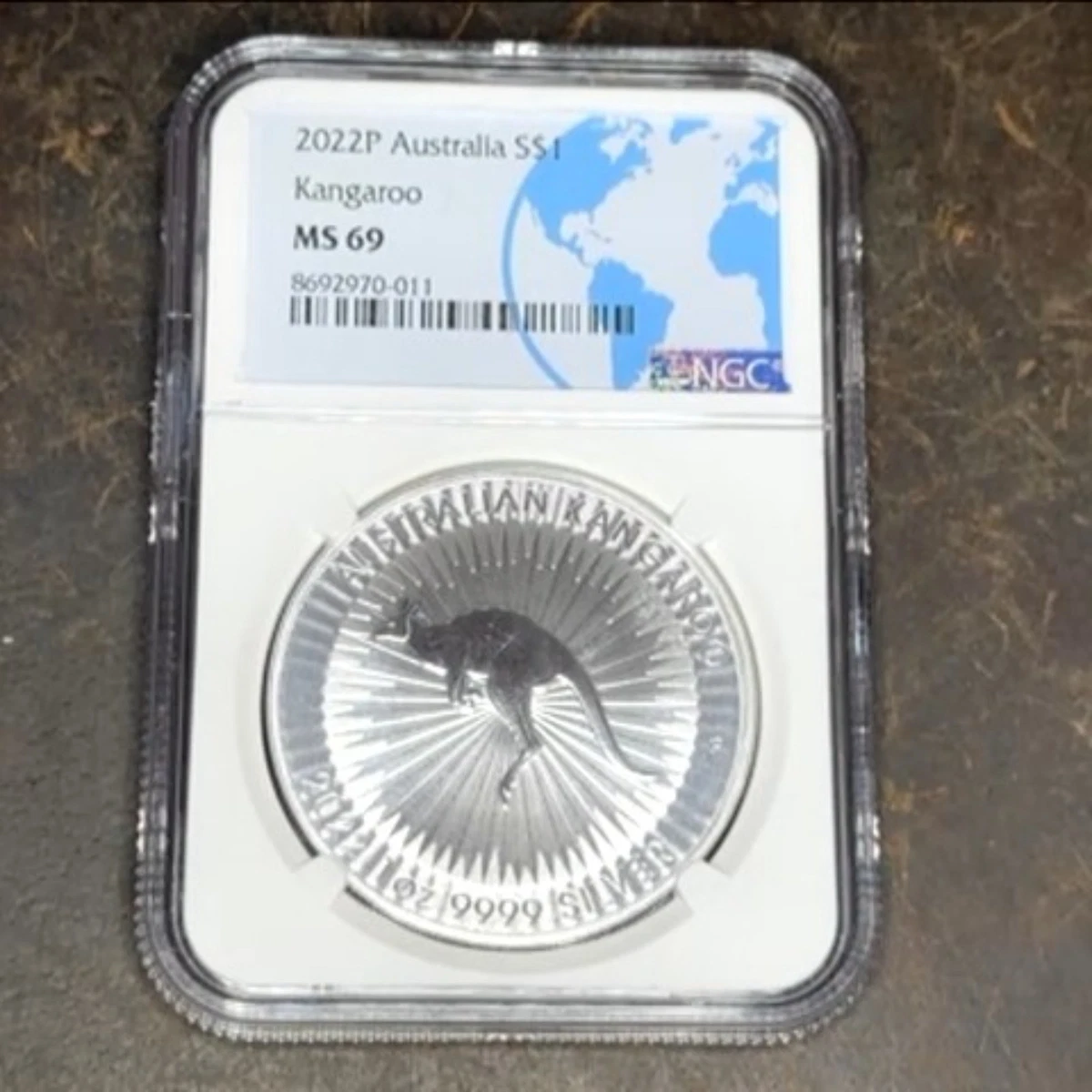 Australian Kangaroo Grade MS 69 Silver Bullion Coins for sale | eBay