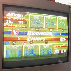 NFL Quarterback Club 96 - Sega Saturn | Complete With Manual