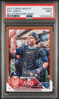2023 Topps Update 2023 All-Star Game Gold 5475 Will Smith #ASG-24 (F-10)