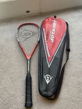 Dunlop Ultramax T1 Titanium Squash Racket with Cover Excellent Condition