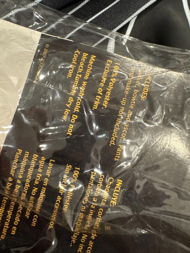 Disfraz de miedo Jack Skellington adulto - disfraz - adulto talla 38-40 Foto 4 de 4