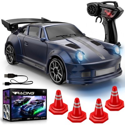 RC Drift Car 1/64 Mini Desktop Rennwagen 4WD 2,4 G Fernbedienung Auto Spielzeug