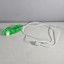 PDP Rock Candy Nunchuck • Clear Translucent Green • Nintendo Wii • Tested