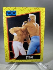 WCW WORLD CHAMPIONSHIP WRESTLING  1991 TRADING CARD # 3 STING