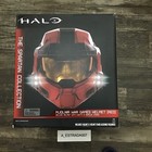 New Halo MJOLNIR War Games Helmet (Red) With Lights And Display Stand Bundle