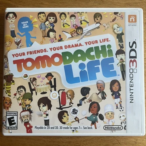 Tomodachi Life Nintendo 3DS Game w/ box