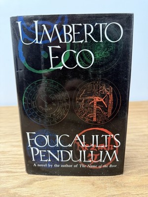Foucault's Pendulum by Umberto Eco 1st Edition 1st Printing HC/DJ 1988