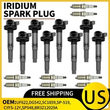 8pcs Spark Plugs and Coil Packs Set for 2011-2015 Ford F-150 5.0L V8