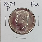 2024-P Kennedy Half Dollar BU (Brilliant Uncirculated) Philadelphia Mint